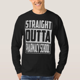 Straight Outta Pharmacy School Graduation 2022 Boy T-Shirt