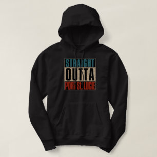 Straight Outta Port St. Lucie Florida FL Hoodie