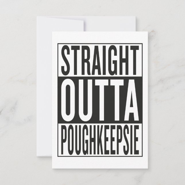 straight outta Poughkeepsie (Front)