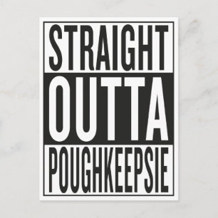straight outta Poughkeepsie Postcard