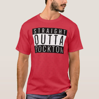 Straight Outta Rockton Illinois Rockton IL Oversiz T-Shirt