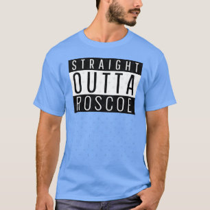 Straight Outta Roscoe Illinois Oversized T-Shirt