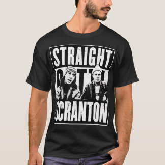 Straight Outta Scranton - Lazy Scranton T-Shirt