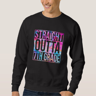 Straight Outta Seventh Grade 7th Grade Back To Sch Sweatshirt