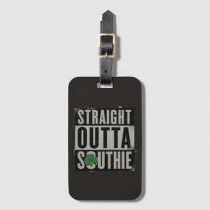 Straight Outta Southie Boston Luggage Tag