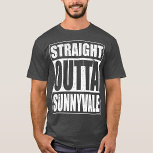 Straight Outta Sunnyvale Trailer Park Camping T-Shirt