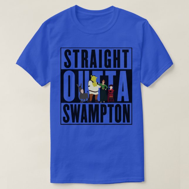 Straight Outta Swampton T-Shirt (Design Front)
