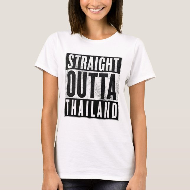 Straight Outta Thailand Graphic Tee (Front)
