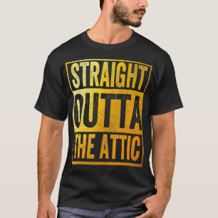 Straight Outta The Attic Hvac Air Conditioning T-Shirt