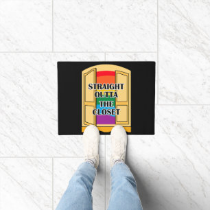 Straight Outta The Closet Doormat