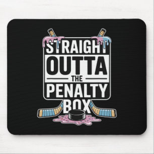 Straight Outta The Penalty Box Ice Cream Drip Ice Mouse Mat