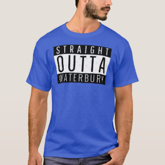 Straight Outta Waterbury Connecticut Oversized T-Shirt