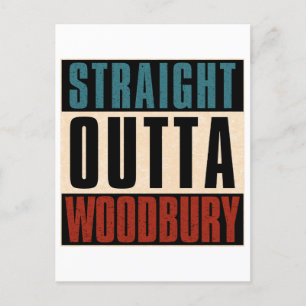Straight Outta Woodbury Minnesota MN Postcard