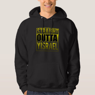 Straight Outta Yisrael Hebrew Israelite Clothing Hoodie