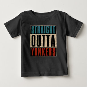 Straight Outta Yonkers New York NY Baby T-Shirt
