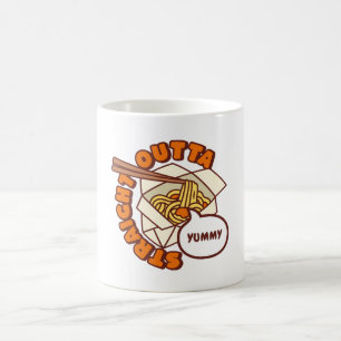 Straight Outta Yummy Ramen Noodles Coffee Mug
