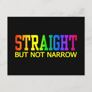 STRAIGHT postcard - customise