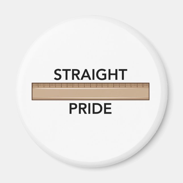 Straight Pride Magnet (Front)
