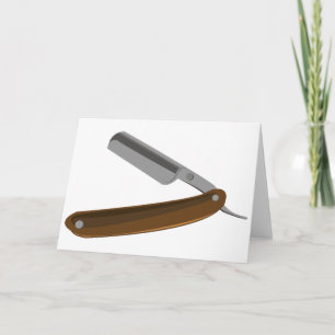 Straight Razor Card
