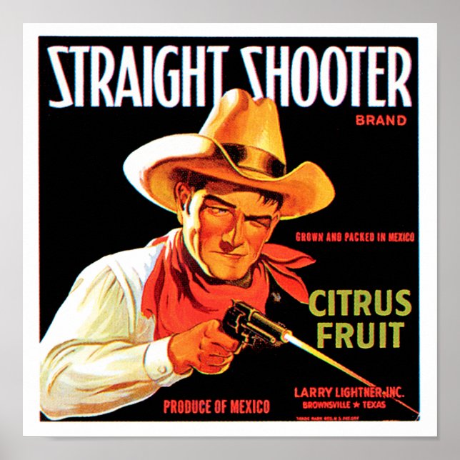 Straight Shooter Poster (Front)
