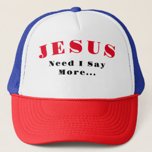 Straight to the point. trucker hat