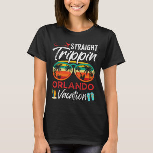 Straight Trippin Orlando Couples Family Vacation G T-Shirt