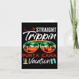 Straight Trippin Punta Cana Couples Family Vacatio Card