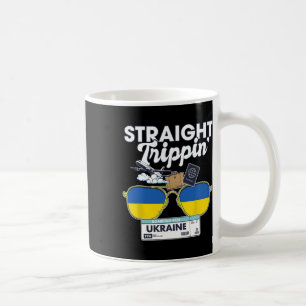 Straight Trippin' Ukraine Vacation Tour Travel Tri Coffee Mug