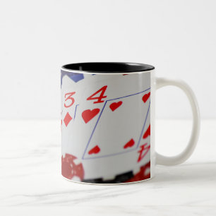 Straight Two-Tone Coffee Mug