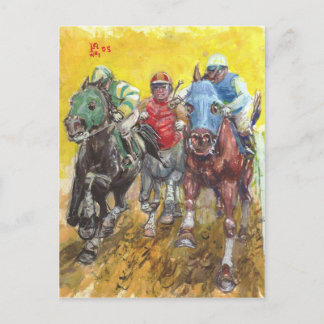 STRAIGHTAWAY! postcard