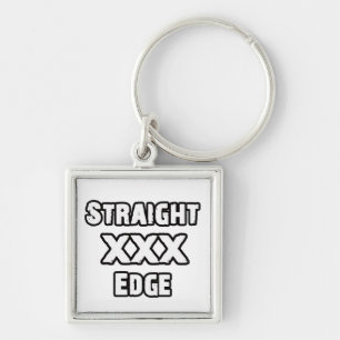 Straightedge Key Ring