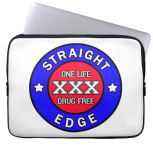 Straightedge laptop sleeve