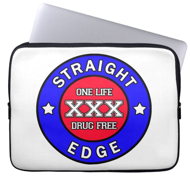 Straightedge laptop sleeve (Front)