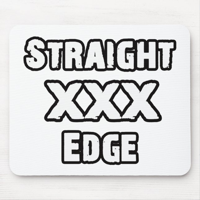 Straightedge Mouse Mat (Front)