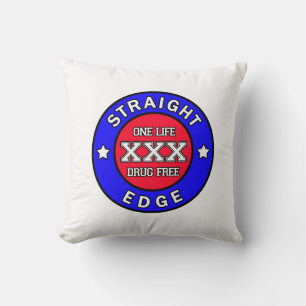 Straightedge pillow