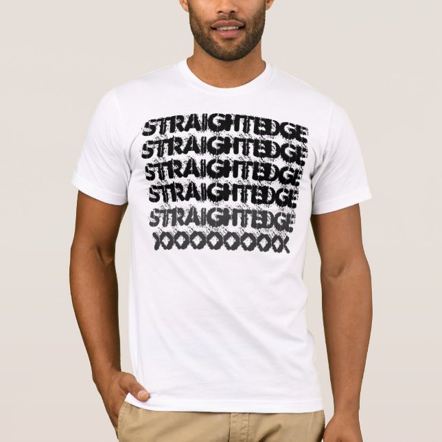 StraightEdge repeat T-Shirt (Front)