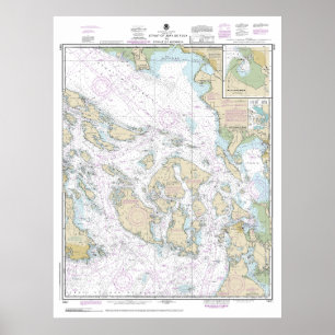 Strait of Juan de Fuca to Strait of Georgia Chart