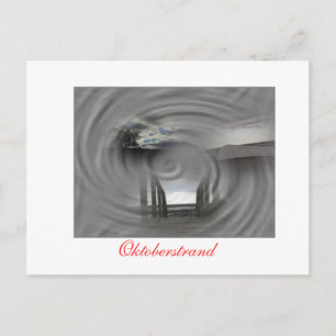 Strand-Collage, Oktoberstrand Postcard