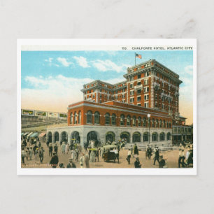 Strand Hotel, Atlantic City 1923 Vintage Postcard