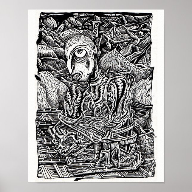 Stranded, by Brian Benson Poster (Front)