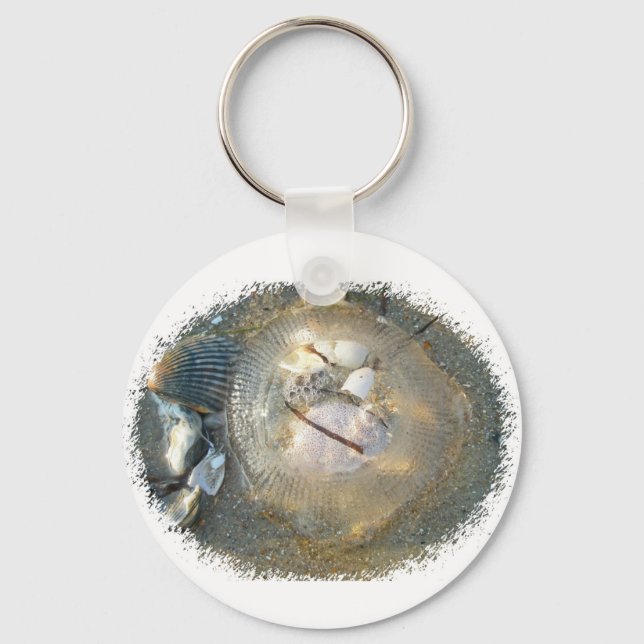 Stranded Jellyfish Series Coordinating Iems Key Ring (Front)