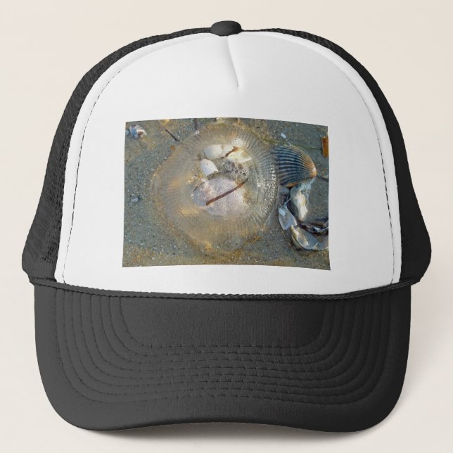 Stranded Jellyfish Series Coordinating Iems Trucker Hat (Front)