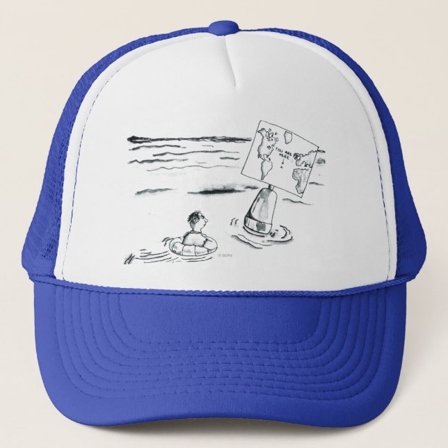 Stranded Trucker Hat (Front)