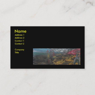 STRANDED WITH GEORGE  BUSINESS CARD