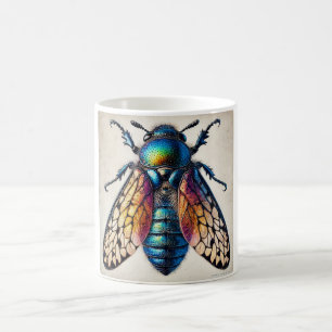 Strandiata Insect Dorsal View 230824IREF239 - Wate Coffee Mug