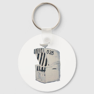 Strandkorb Key Ring