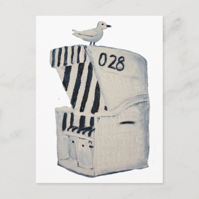 Strandkorb Postcard (Front)