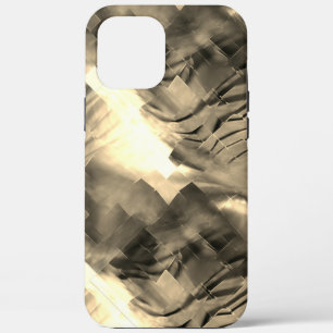 Strange abstract mosaic with shock of tones iPhone 12 pro max case