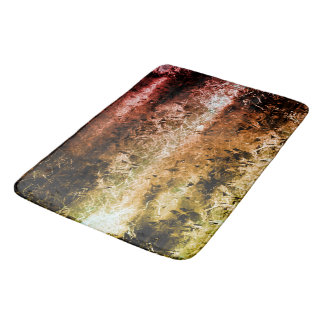 Strange aged fibrous texture and dirt or burnt bath mat