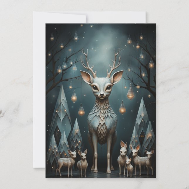Strange Christmas Cards - Printable Christmas Card (Front)